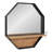 Stingley Metal Flat Mirror with Shelves-371376009