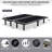 Harlequin Massaging Zero Gravity Adjustable Bed with Wireless Remote-1778648848