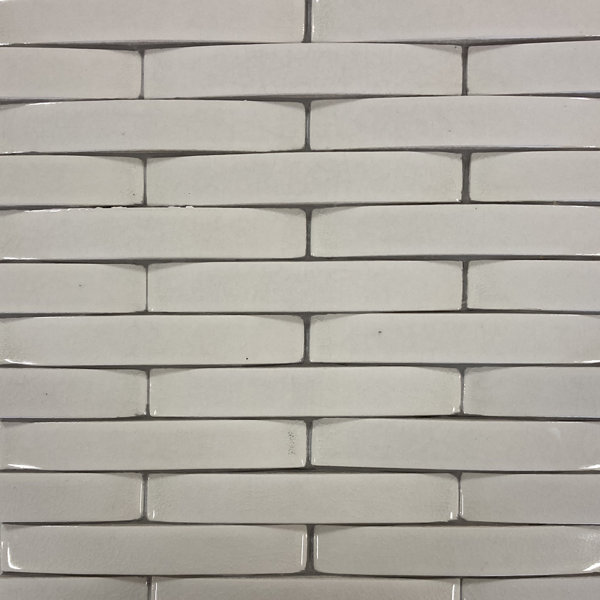 Palermo 1" x 6" Porcelain Brick Joint Mosaic Wall Tile