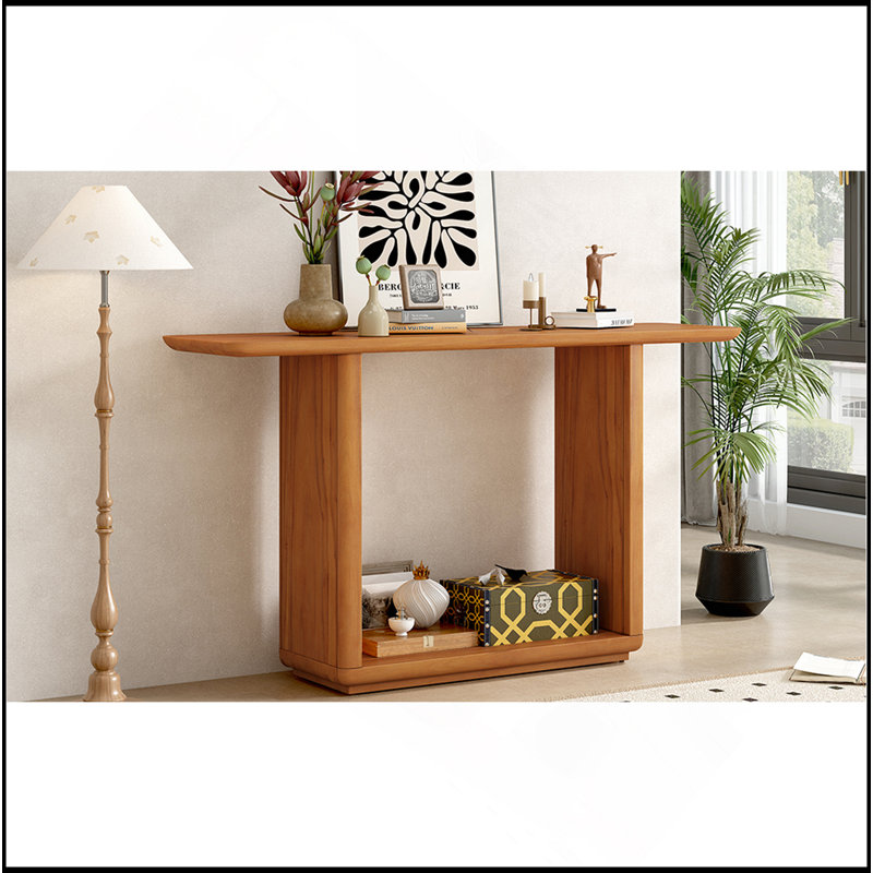 Console Mirod Elegant Minimalist, Naturel