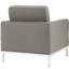 Fauteuil rembourré en tissu Loft-23593009