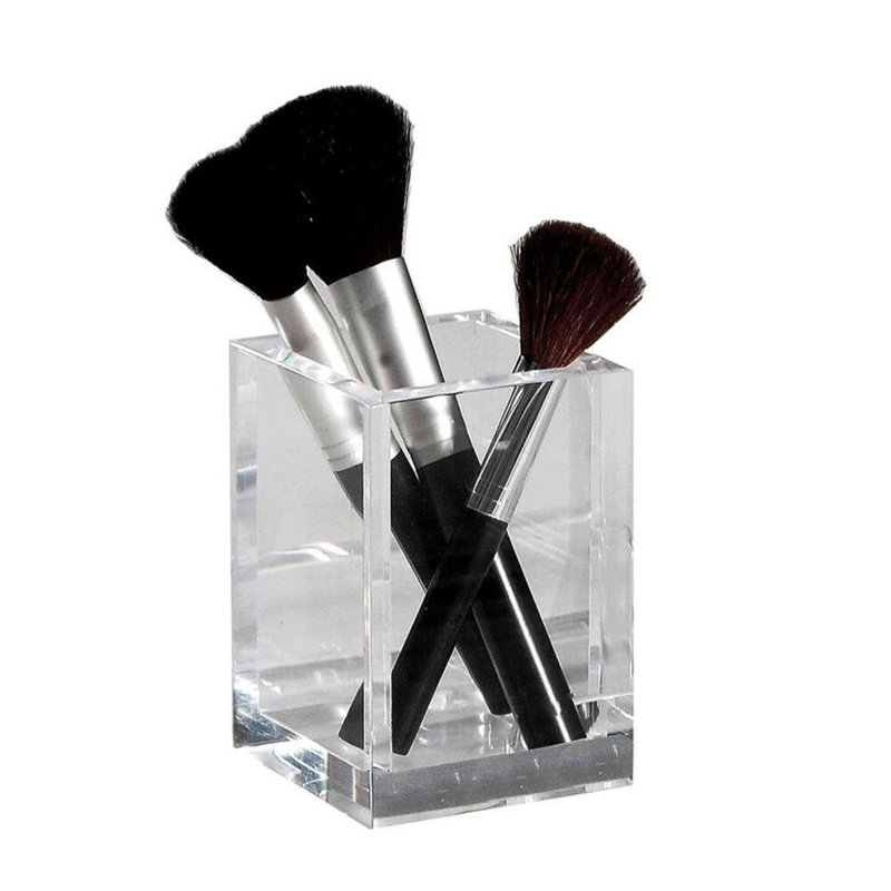 Porte-brosse à dents Lucite, Transparent