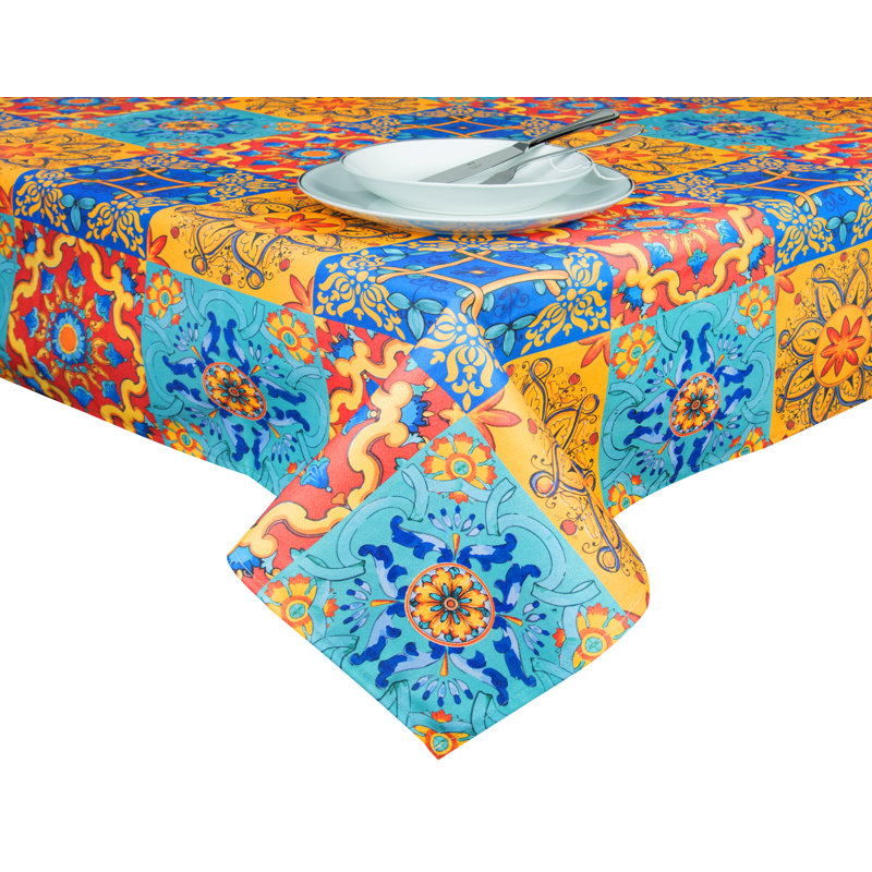 Excelsa Trinacria Tablecloth 140X240 Cm, 140cm W x 180cm L