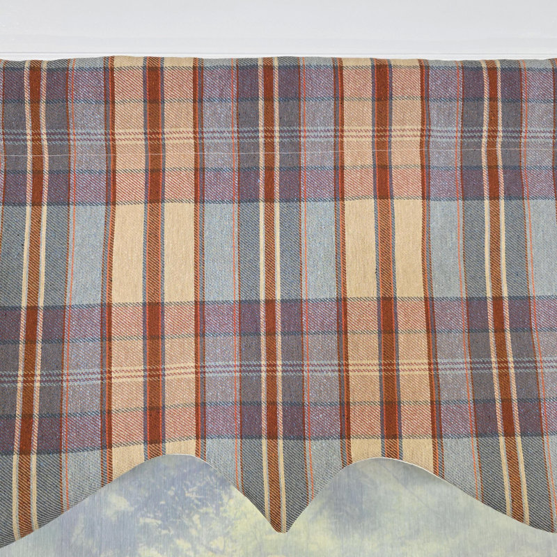 Cantonnière RLF Home Tartan, Blue
