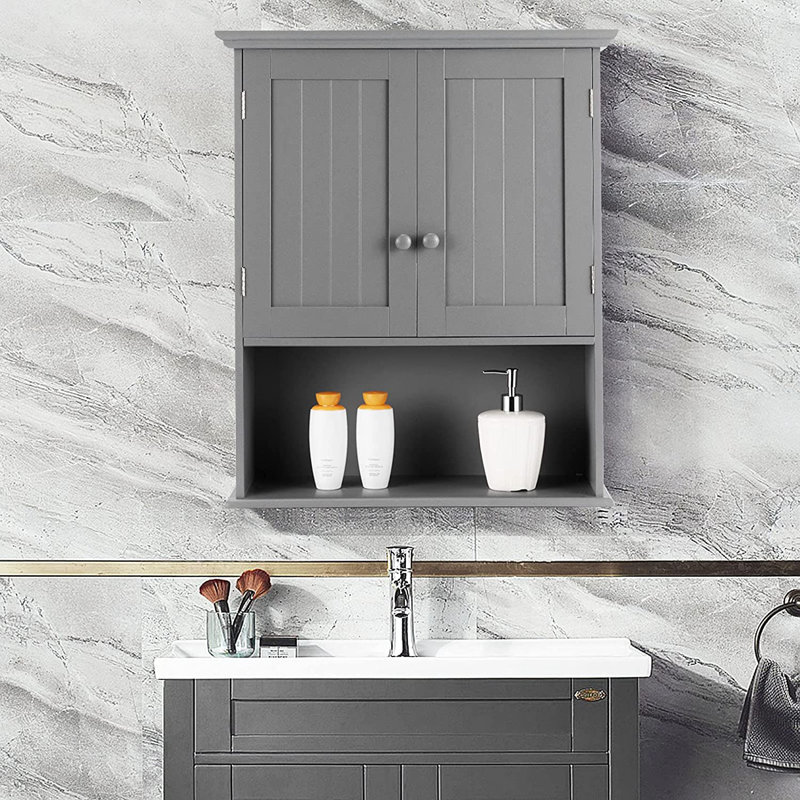 Jossi Bathroom Cabinet, Grey