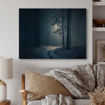 Wintercalm pendant la forêt Winter Time II - reproduction sur toile