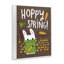 Happy Spring Bunny & Carrots Framed Giclee Art by Leeza Hernandez-107874134-111731505