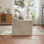 Canapé-causeuse moderne 3 places en chenille-284850029