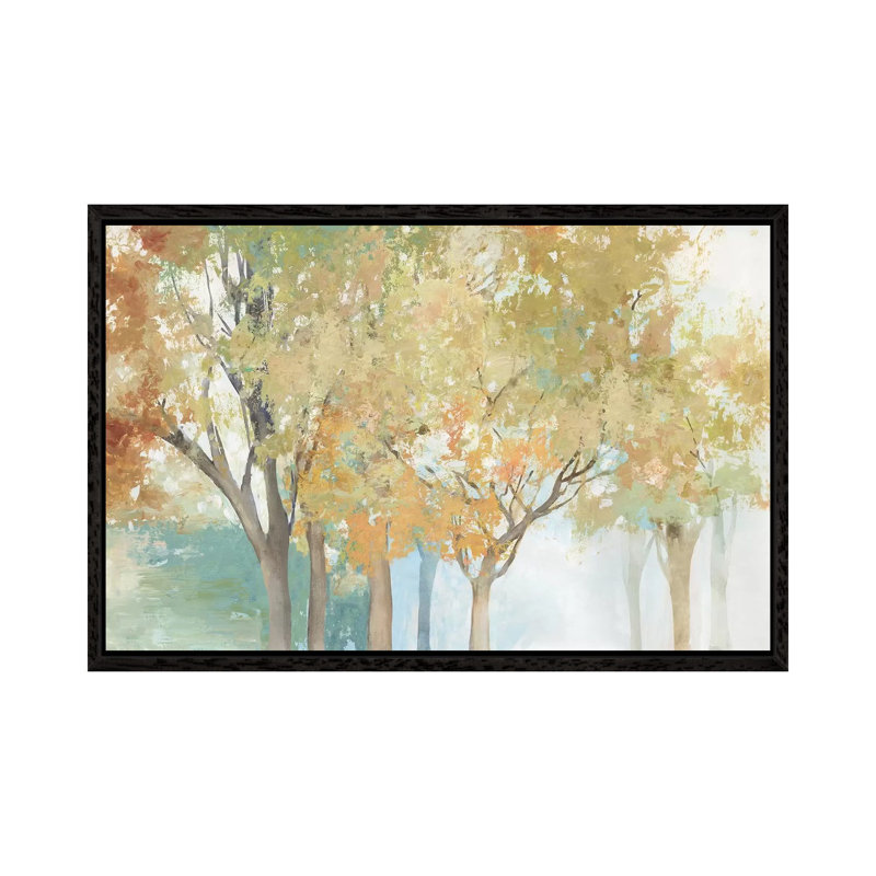Yearning For I by Allison Pearce - Painting on Canvas, 66.04 cm H x 45.72 cm W, Black Framed Canvas