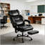 Chaise de bureau ergonomique à haut dossier avec massage en six points et chauffage lombaire pour un confort et un soutien ultimes