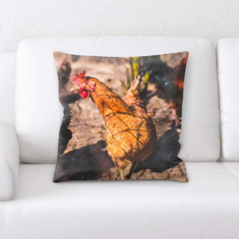 Microsuede Reversible Throw Pillow