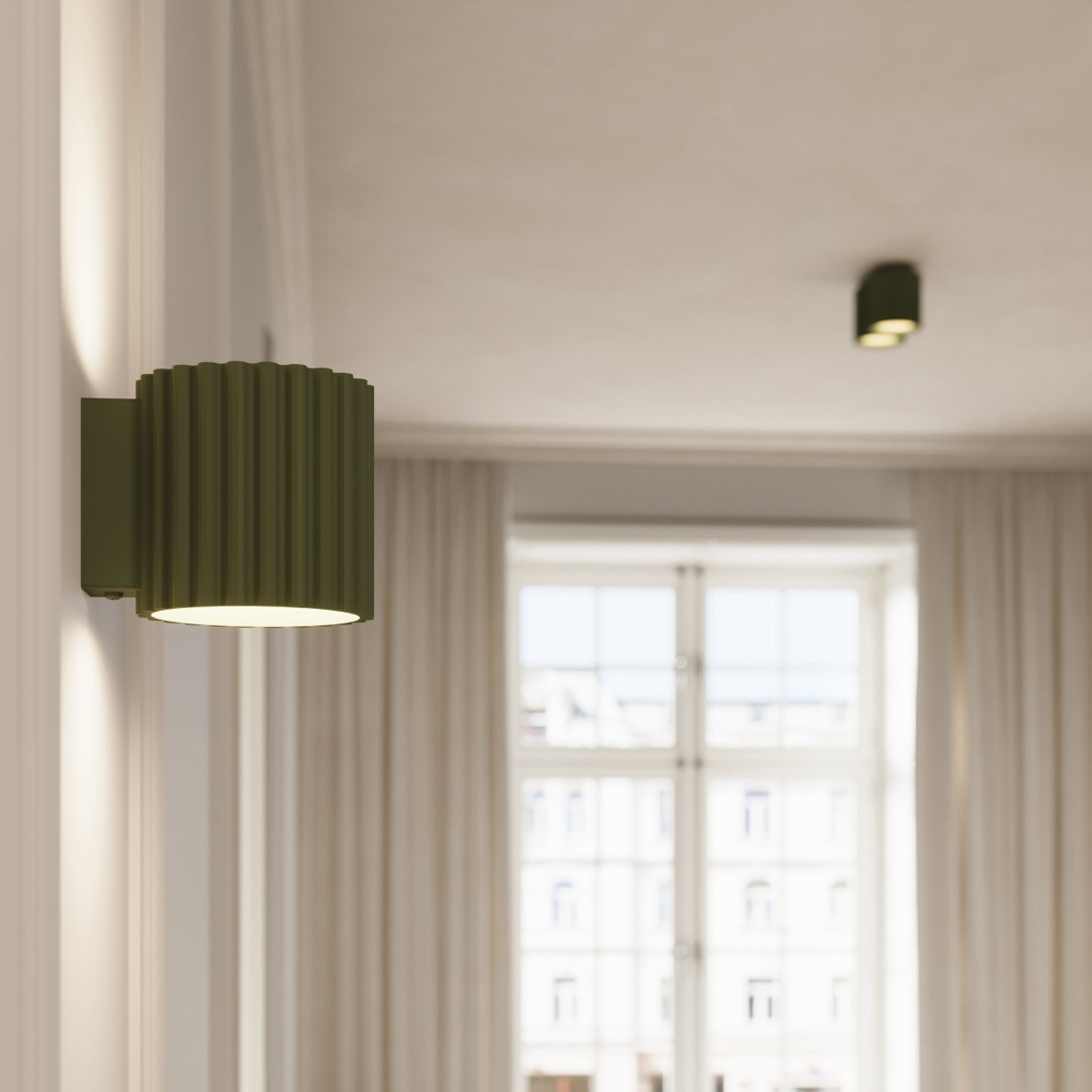 Sollux Lighting Wall Lamp Aura Olive Green G9 - Image 3