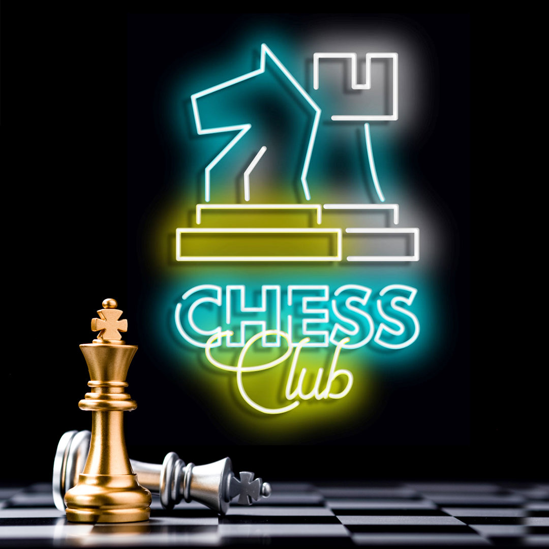Chess 60cm LED Sports Neon Sign