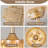 19.69'' Boho Rattan Caged Ceiling Fan With Light Kit And Remote Control-846319106