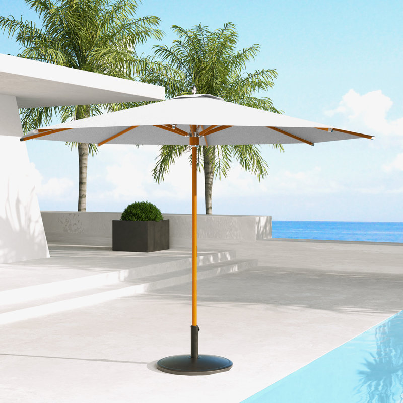 3.5m Market Parasol, Grey