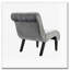 Chaise de salon en velours sans accoudoirs-1496763463