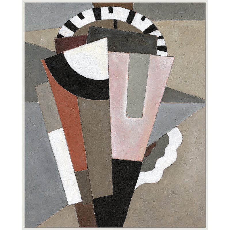 Hommage à Marsden Hartley - peinture, H 50 po x l 40 po x P 2,625 po, Blanc