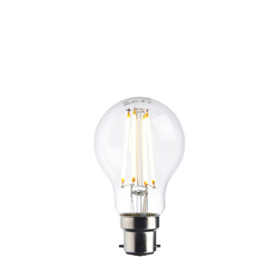 GLS 7W LED B22 Warm White Lightbulb