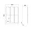 Manufactured Wood Wardrobe