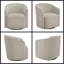 Fauteuil demi-tonneau bleu Ardena-383783450