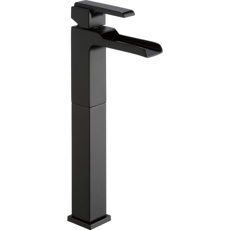 Robinet de lavabo vasque Ara, Noir mat