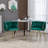 Gabrel 2 Piece Tufted Velvet Upholstered Accent Dining Chairs-1747390016