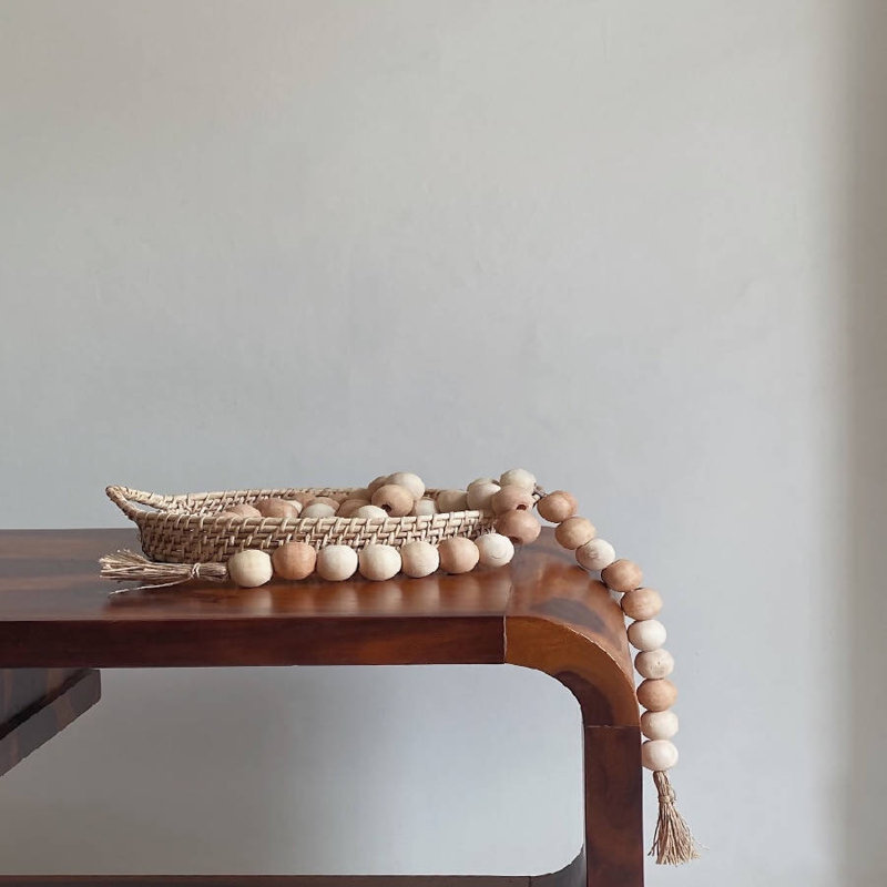 Perles en bois de ferme