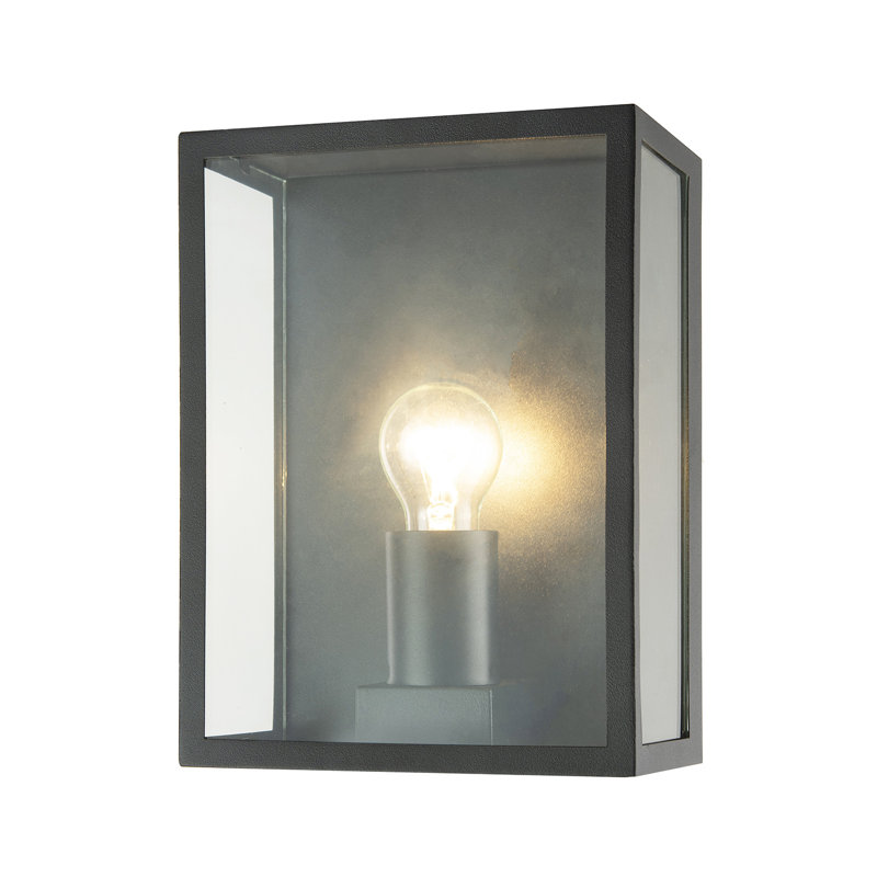 Brushed 30cm H Outdoor Wall Lantern