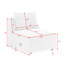 Chaise moderne pour canapé modulaire Modern-1512582192