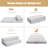 Camas 80'' Medium Mattress-338264090