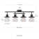 4-Light Track Lighting, Dark Bronze, Track Lighting, Track Ceiling Light, Track Lighting Kit, 4 Bulb Kitchen Light, Bulb Not Included