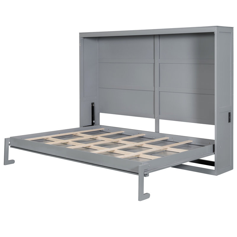 Murphy Bed Wall Bed, Gray