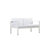 Aynura 17-Piece Outdoor Dining & Lounge Set – Powder-Coated Aluminum Patio Furniture with Dining Table, Stackable Chairs, Sofa Set & Reclining Loungers - White