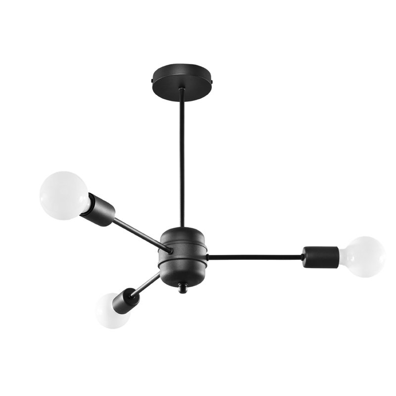 Bulb Pendant, 46cm H x 61cm W x 61cm D, 3 Lights