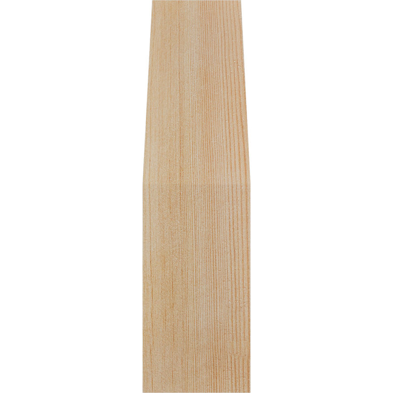 Attelle de genou Funston, Sapin de Douglas, Lisse, H 14 po x l 3,5 po x P 6 po