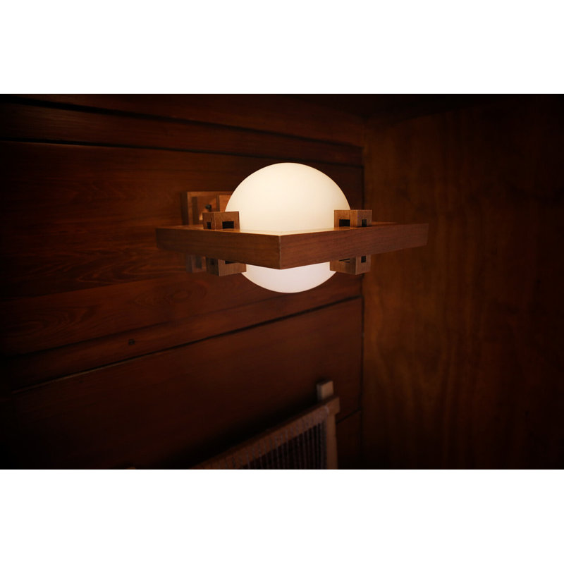 Robie 1 - Light Flush Mounted Sconce, Cherry