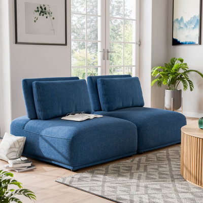 Canapé modulaire 2 pièces Aukeem