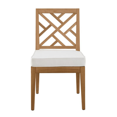 Chesapeake Outdoor Teak Dining Side Chair