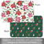 Ensemble de 4 napperons réversibles Poinsettia Garden
