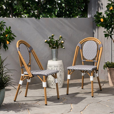 2 chaises bistro French Structure