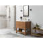 Meuble-lavabo simple en teck 36 po x P 22 po x H 36 po Parker