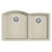 33'' L Double Bowl Granite Kitchen Sink-20524731