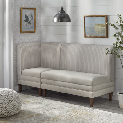 Ensemble banc et chaise d'angle Carissia Lauralee