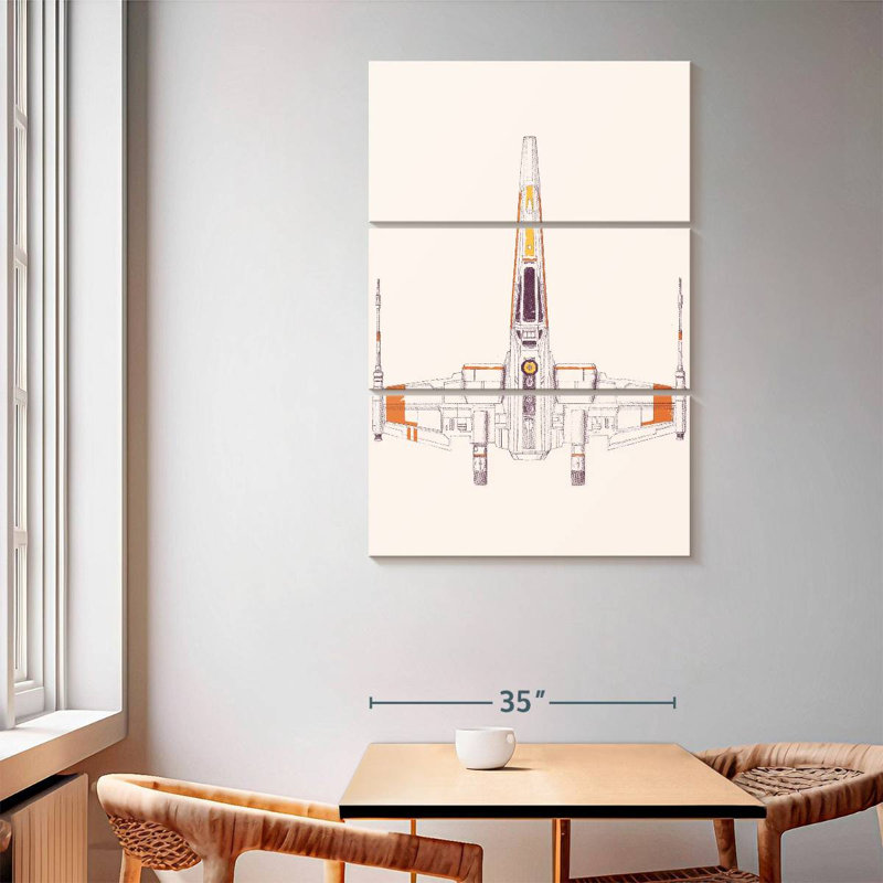 Oberle Spaceship, 65" H x 42" W