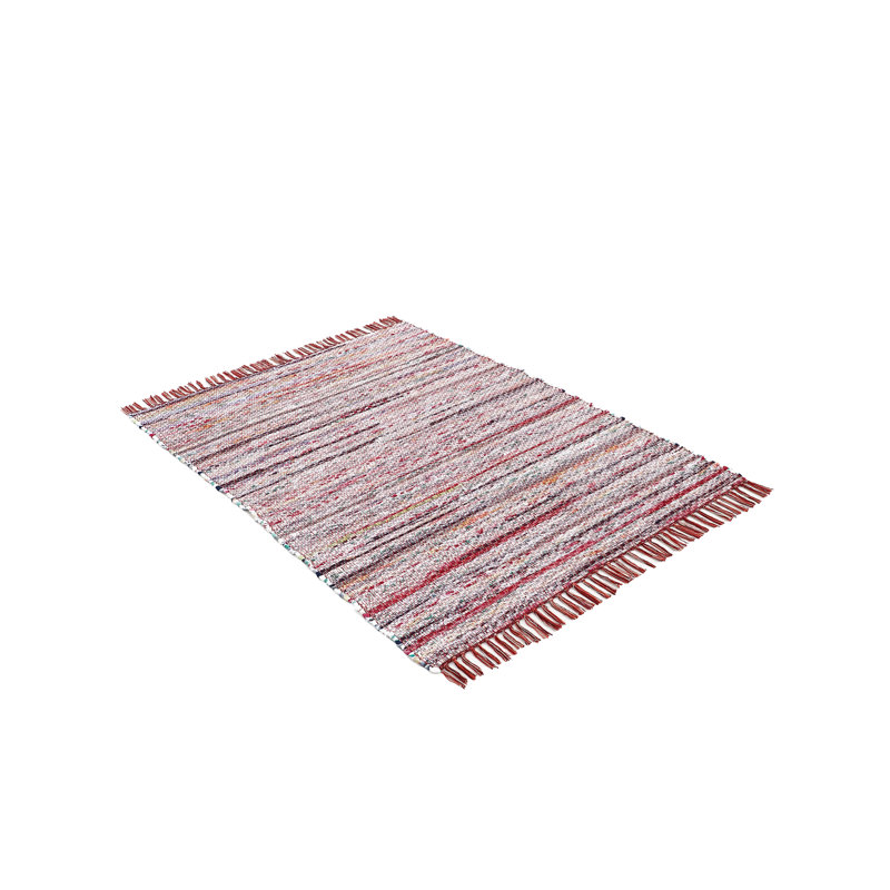Chindi Hand Woven Kilim Red Rug, Rectangle 200 x 290cm