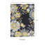 Tapis fabriqué à la main Marisela - gris et jaune-31943142