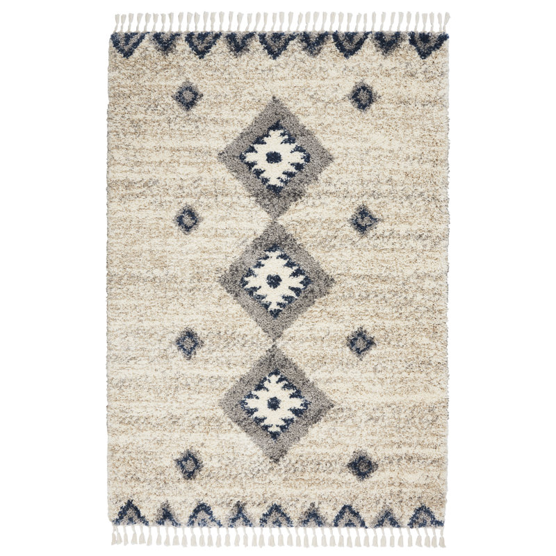 Ileyah Performance Southwestern Indoor Rug, Rectangle 5'3" x 7'9"