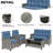 Amei 4 - Person Patio Conversation Sets With Cushions-1597088737