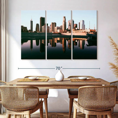 Kavia Los Angeles Skyline Reflection