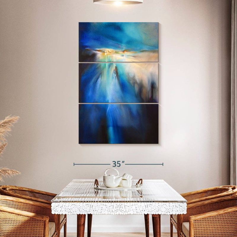 Avery Light On A Cold Winter Evening, 50" H x 32" W